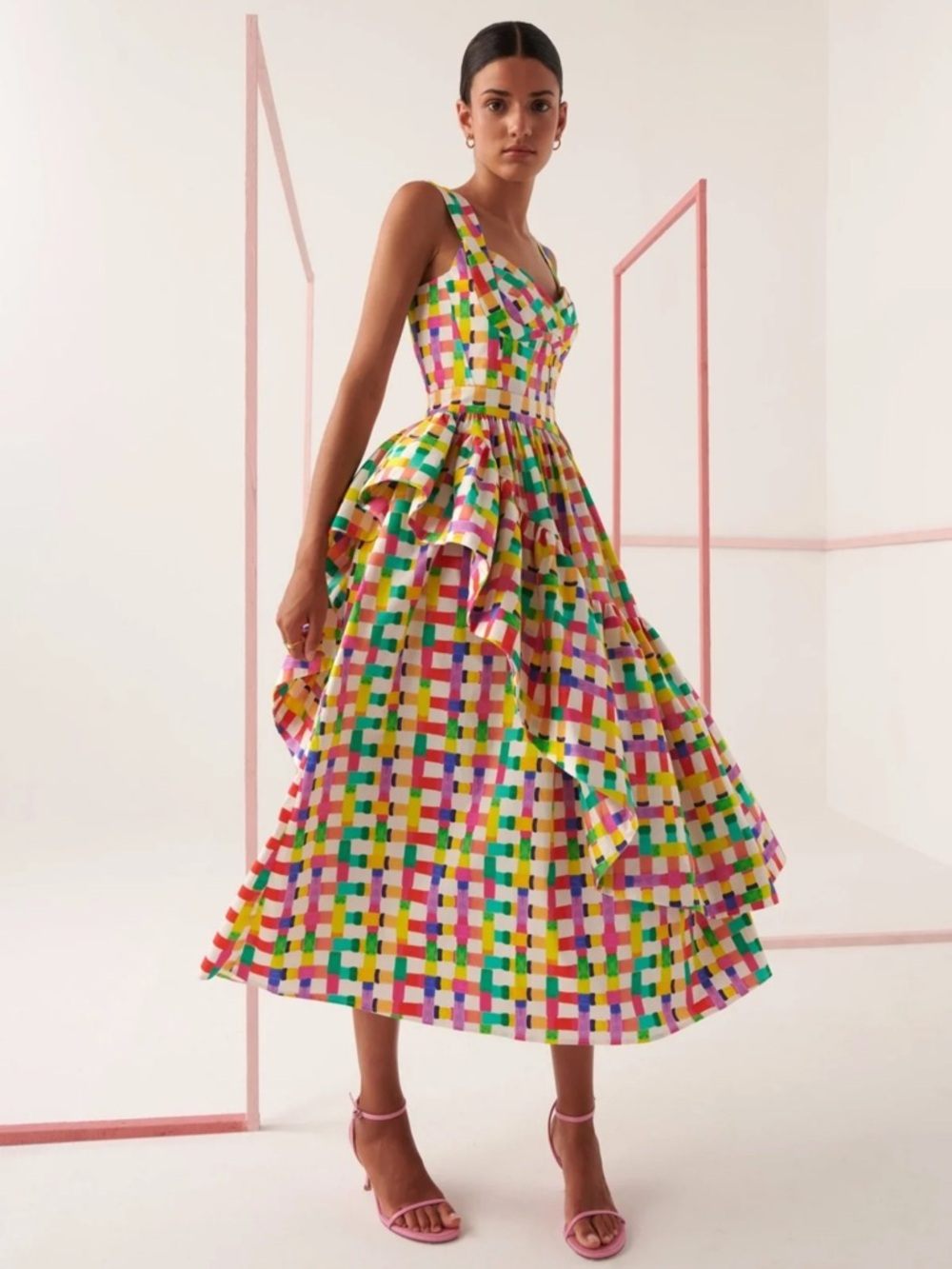 Celia B CORSICA DRESS MULTI - Picture 3 of 10